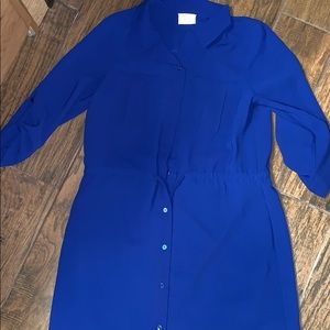 Button up dress